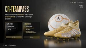 Der CR7-Teampass in UFL.