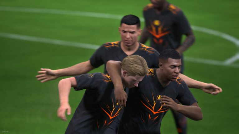 Team beim Jubeln in UFL