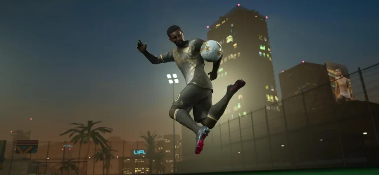 Okocha macht einen Trick in UFL