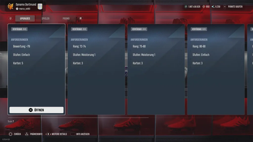 Übersicht der Anforderungen für Squad Swaps in UFL.